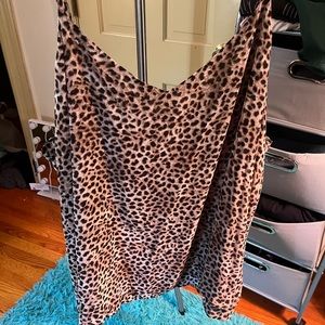 Leopard/Cheetah Tank Size 6 Torrid